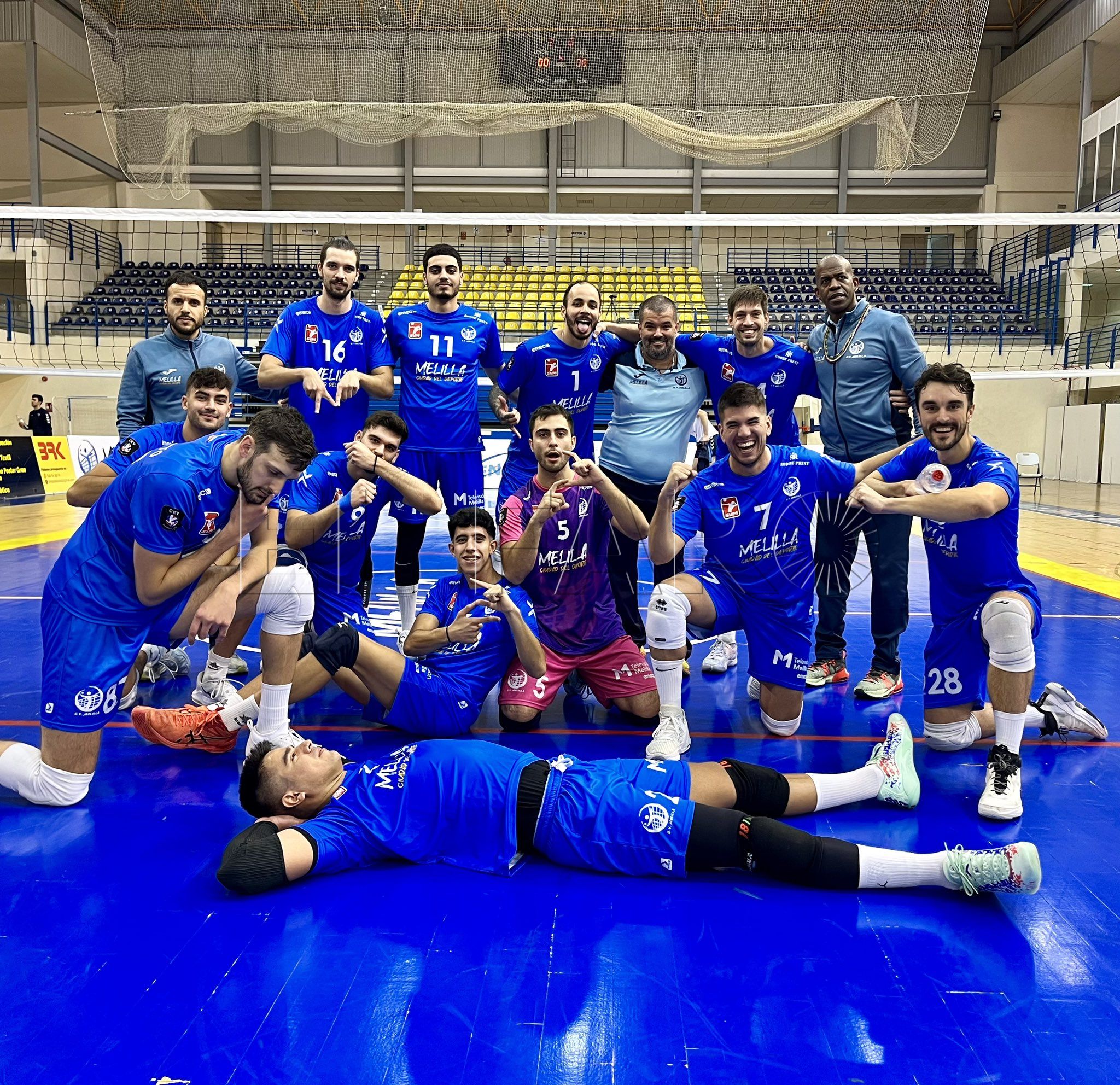 Clara victoria de un completo CV Melilla