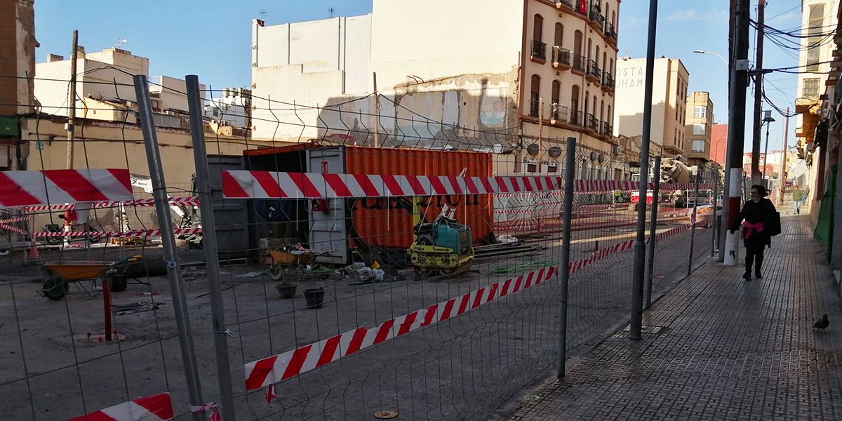 Las obras de General Marina finalizarán en marzo