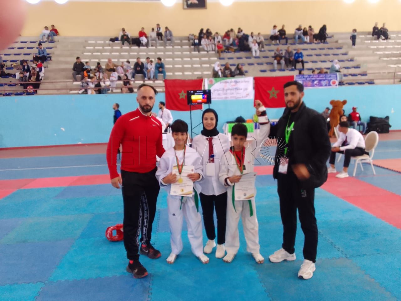Dos oros y una plata en el Open de Nador