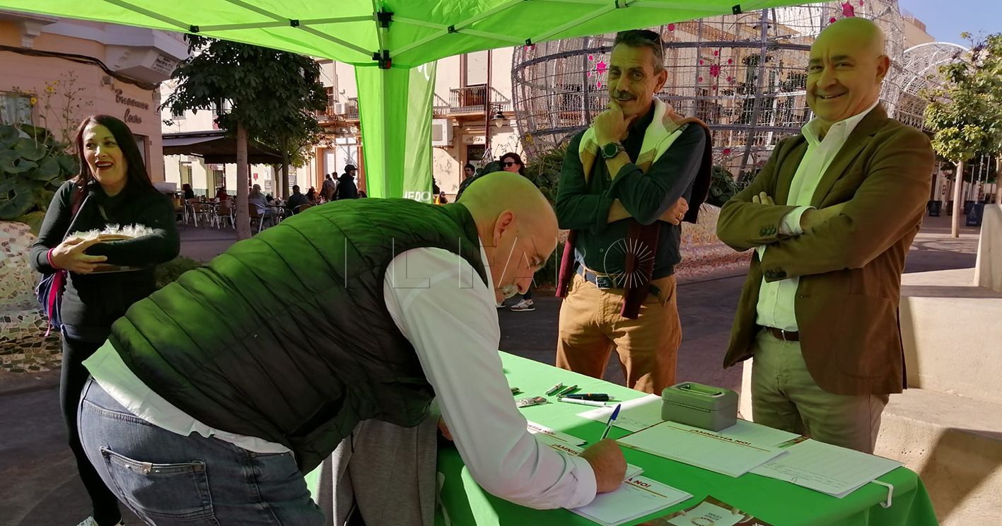 Vox Melilla lleva recogidas unas 600 firmas contra la amnistía