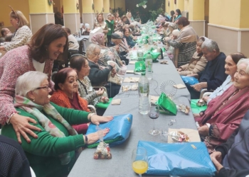 Comida de Navidad en el Centro Asistencial