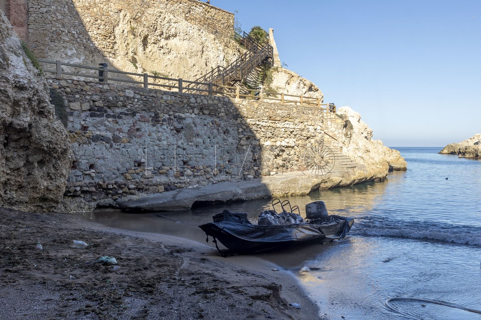 Llega otra patera a Melilla, ésta con ocho migrantes magrebíes