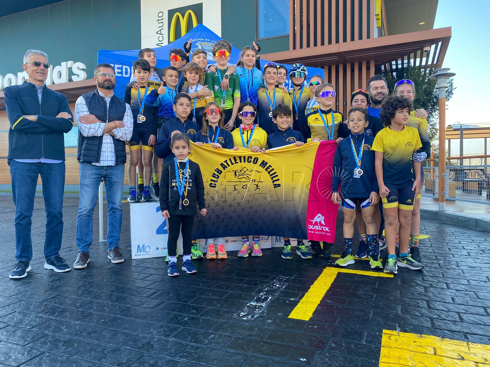 Los más jóvenes disfrutan de lo lindo