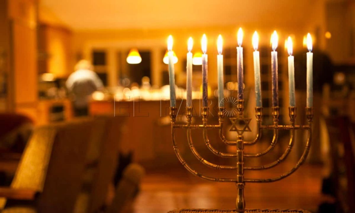 La Comunidad hebrea de Melilla celebra "el triunfo de la luz sobre el mal" en el Januká