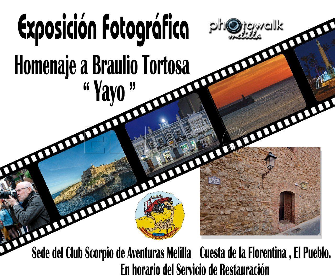 Exposición de fotografías a título póstumo de Yayo Tortosa