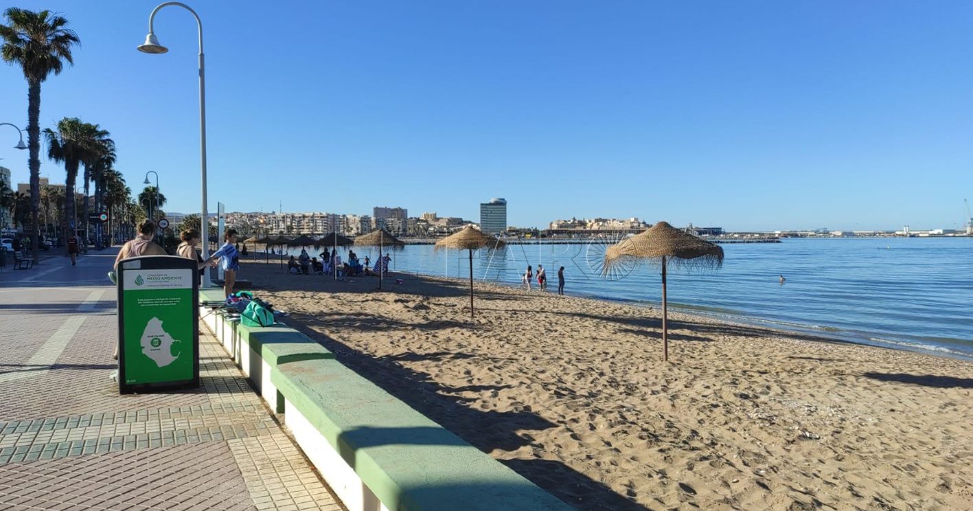 Melilla vivirá un día primaveral el próximo martes, con una temperatura máxima prevista de 26,2 grados