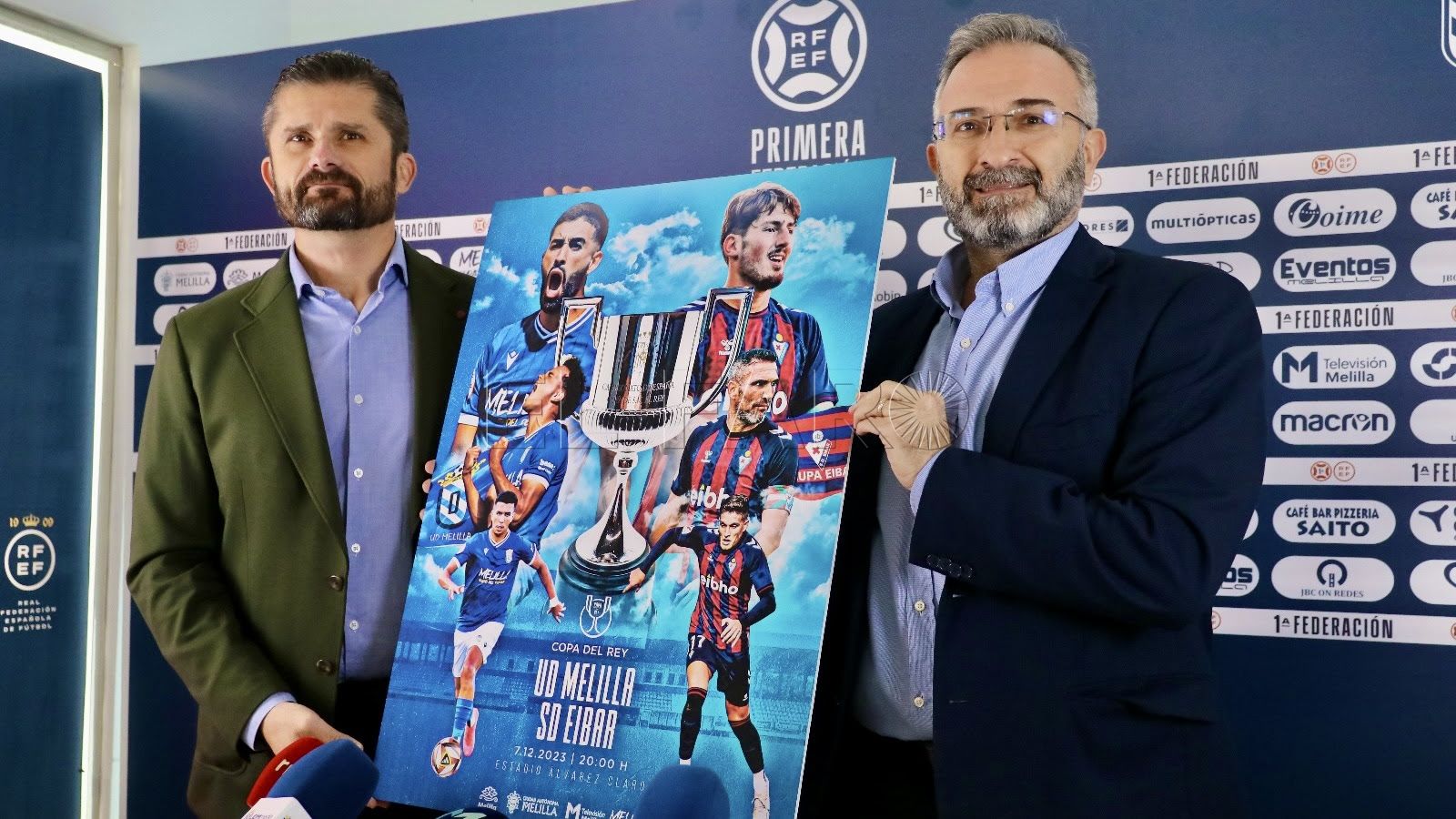 Presentado el choque de la Copa del Rey entre el Melilla y el Eibar