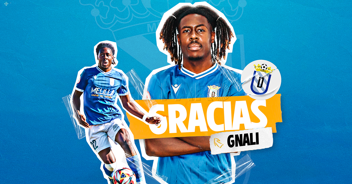 El lateral francés Gnali deja la disciplina de la UD Melilla
