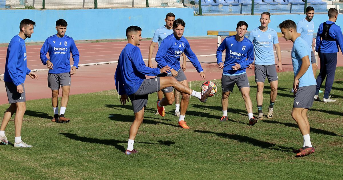 La UD Melilla ya prepara su próximo partido