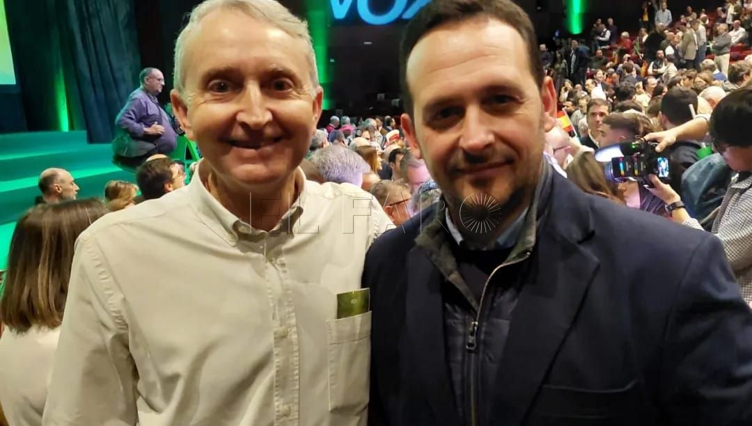 Tasende asiste a la Asamblea que reelige a Abascal presidente de Vox