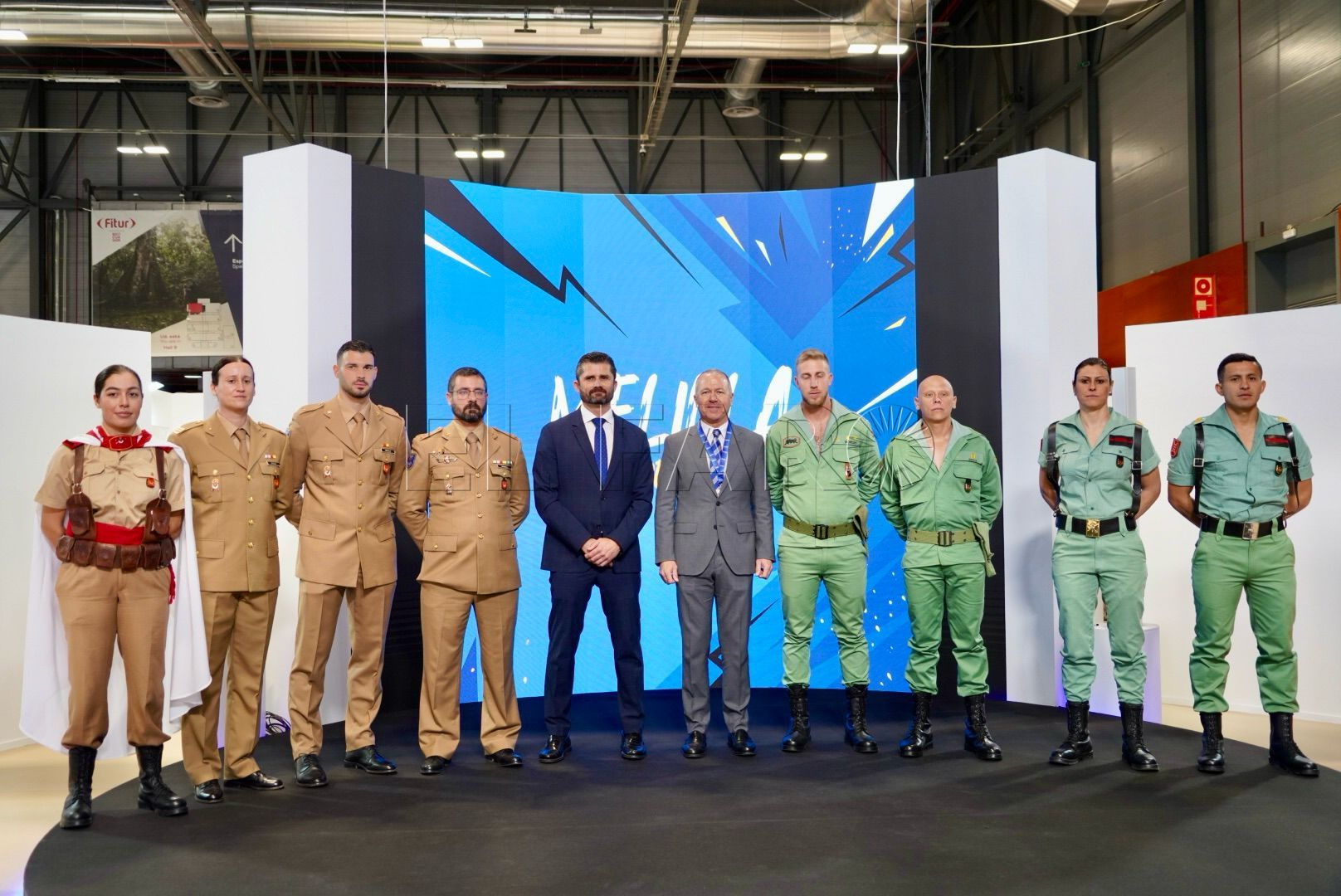 ‘La Africana’ y ‘El Desafío’, protagonistas en el stand de Melilla en Fitur