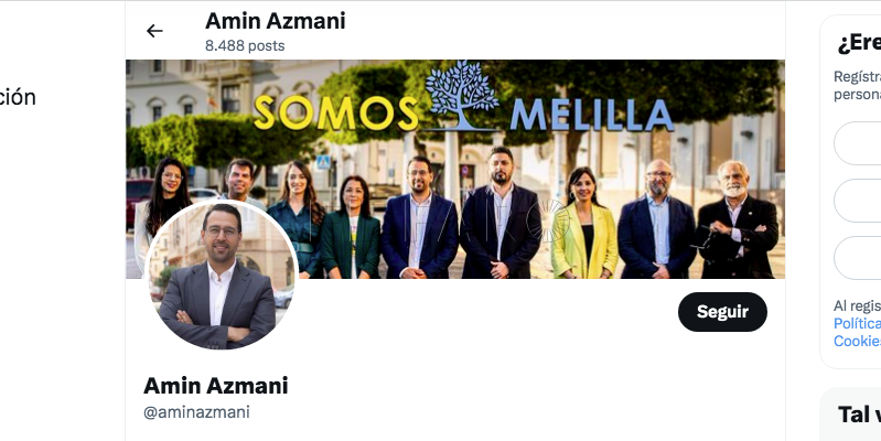Amin Azmani, ‘influencer’ de la política en Melilla