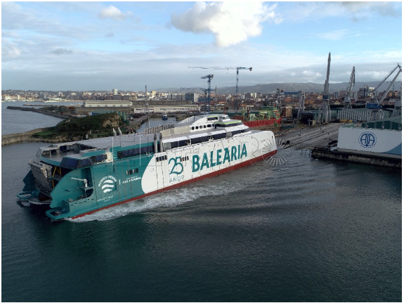Baleària presenta en Fitur sus dos nuevos barcos ecoeficientes y su expansión internacional en el Caribe