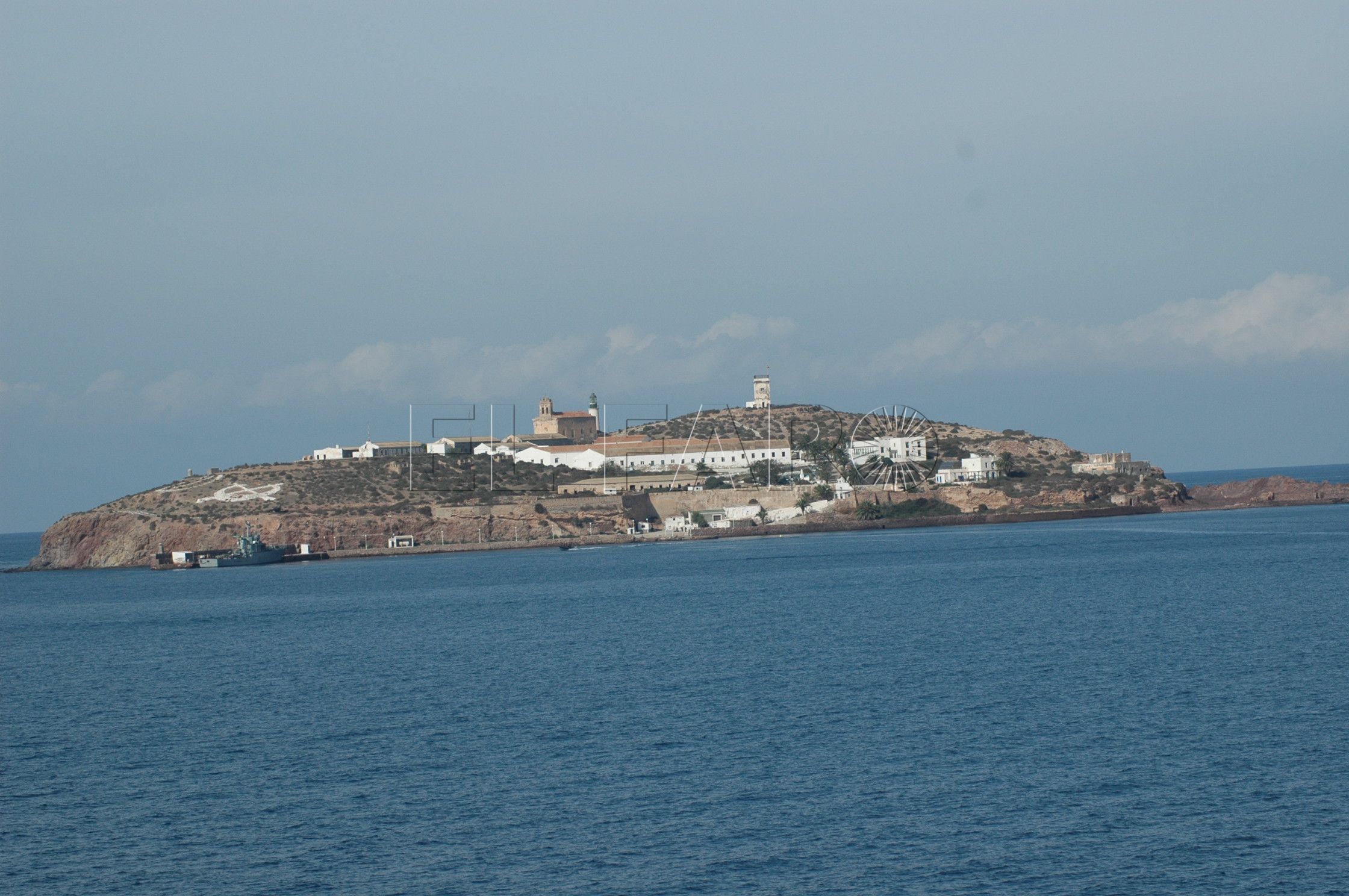 Chafarinas tendrá una planta solar fotovoltaica proyectada por Defensa