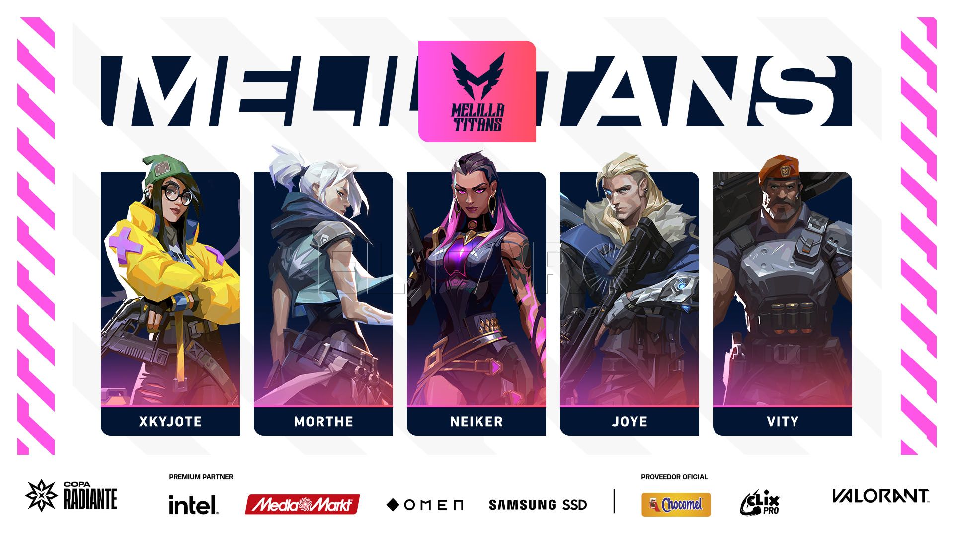 Melilla Titans inicia la competición nacional de Valorant