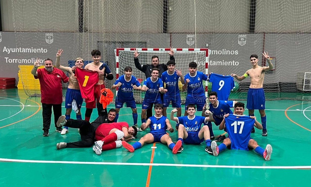 La Peña Real Madrid juvenil sale ganador de su primer final liguera