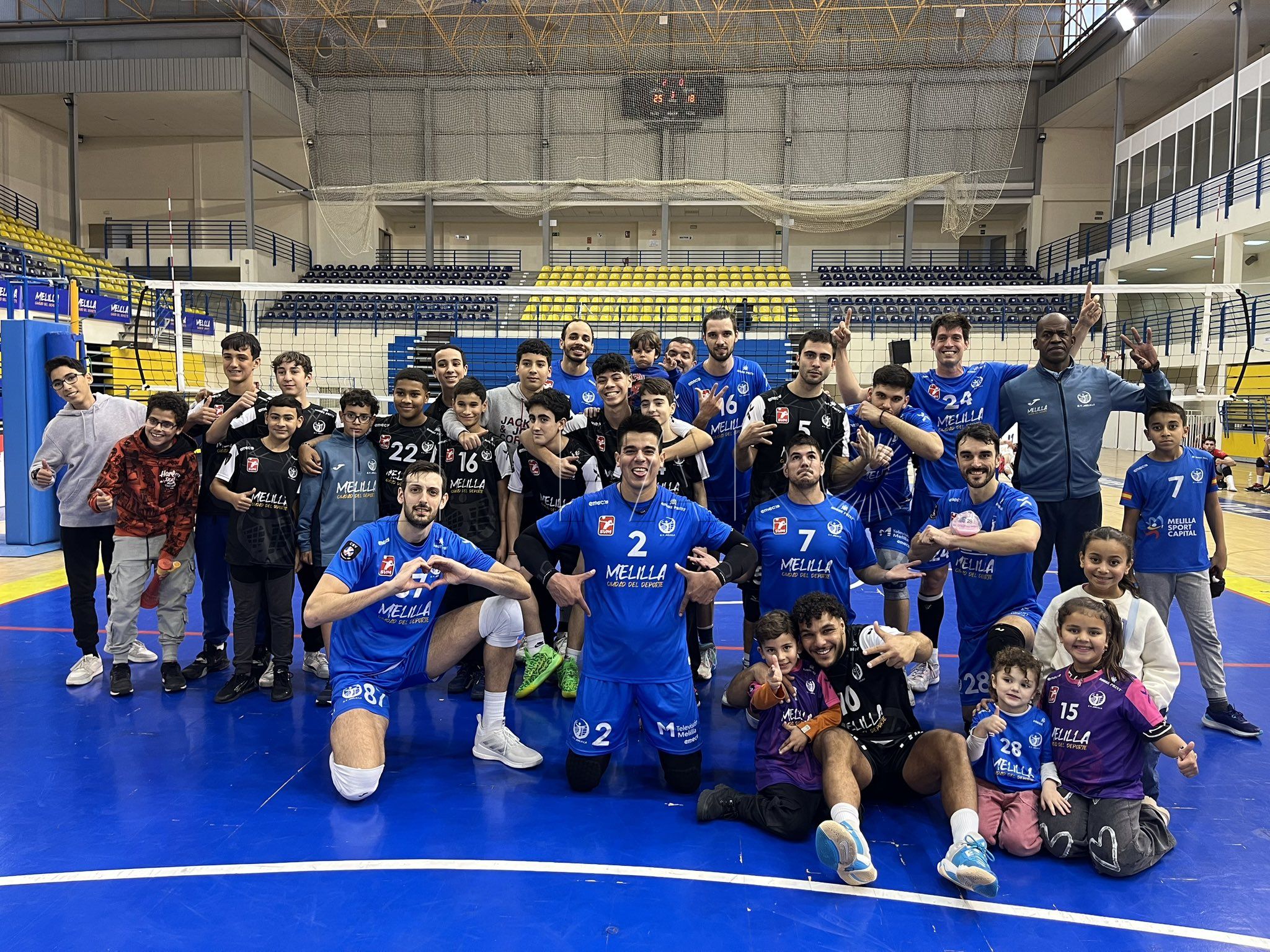 El CV Melilla tiene que trabajar de lo lindo para ganar ante el CV Manacor