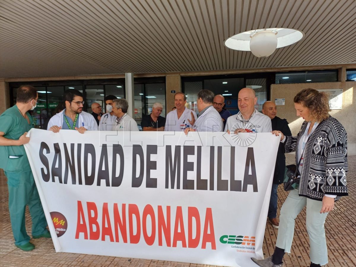 Las conversaciones entre los médicos de Melilla y el Ministerio se mantienen sin avances