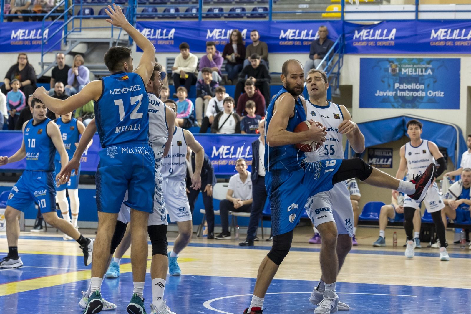 El Melilla BC se queda a poco de sorprender a uno de los ‘cocos’, Gipuzkoa