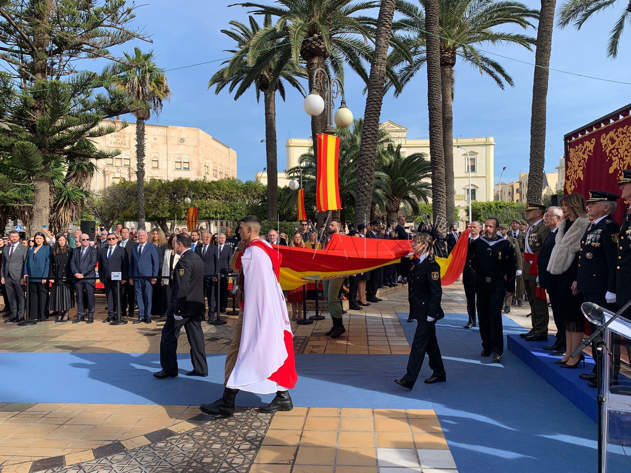 La Policía Nacional ha celebrado hoy sus 200 años de historia con un acto en la Plaza de España