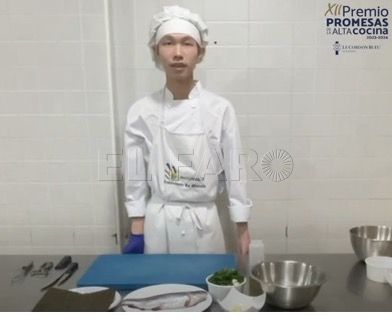 Un alumno del Juan Antonio Fernández, clasificado para el concurso "promesas de la alta cocina"