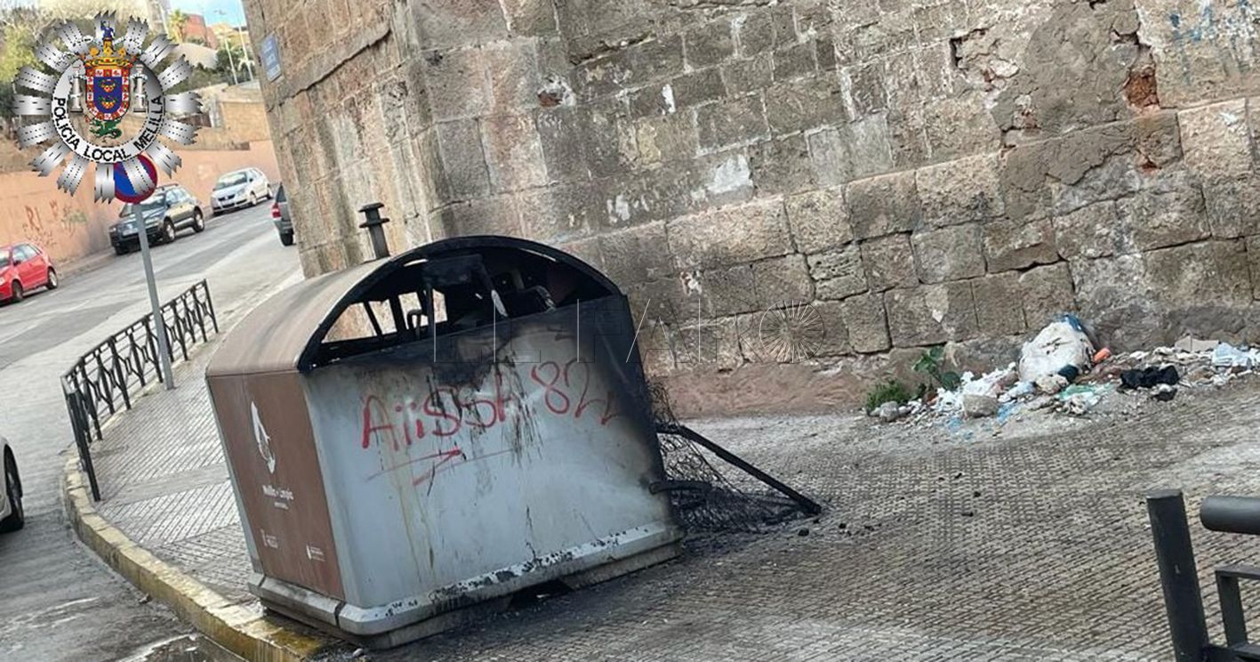 La Policía Local detiene a una persona como supuesto autor de un incendio de un colchón