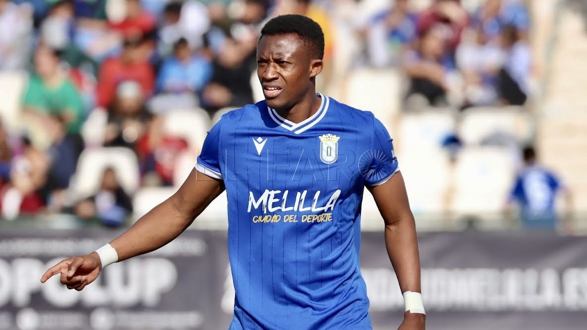 Abdoul Bandaogo, jugador de la UD Melilla: “El choque ante el Murcia es importante”