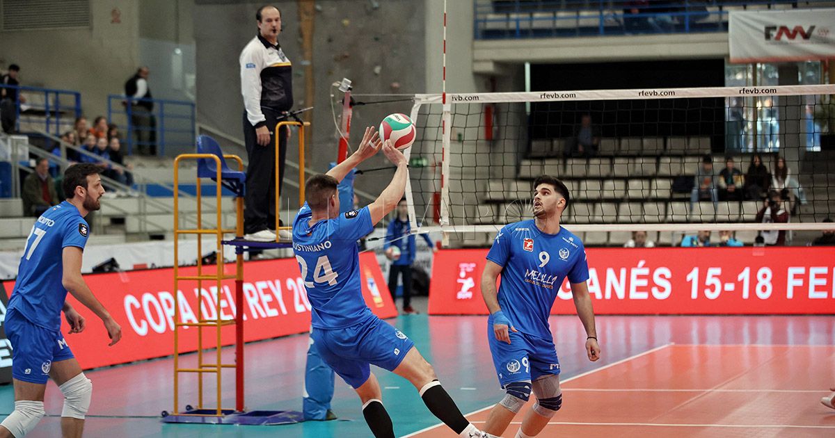 El CV Melilla cae en los cuartos de la Copa del Rey