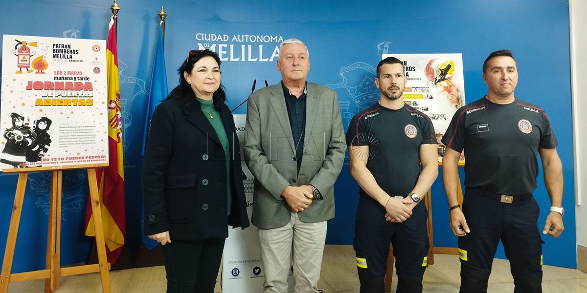 El Cuerpo de Bomberos de Melilla celebra su patrón por todo lo alto