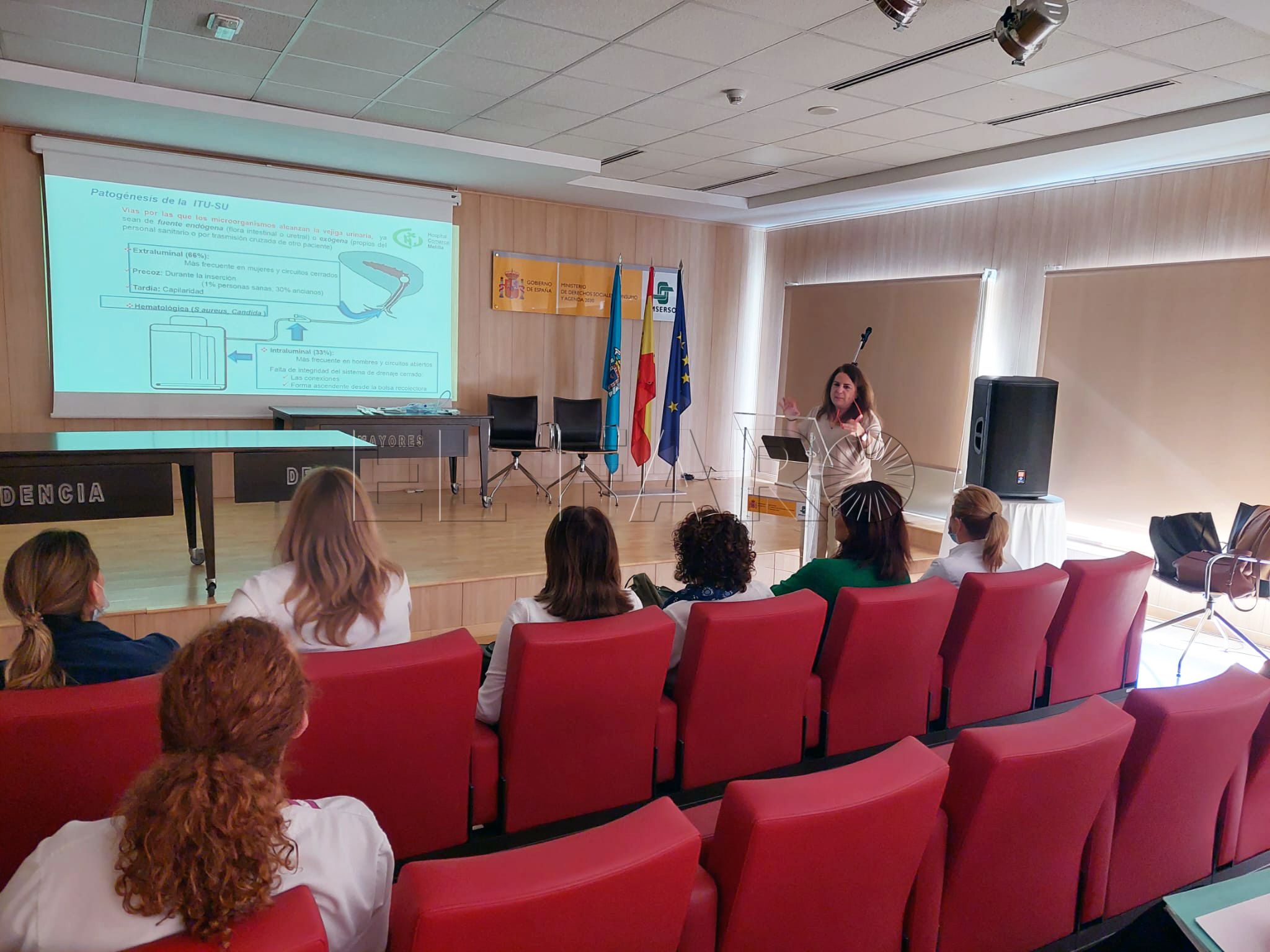 Profesionales de Ingesa y el Imserso analizan las infecciones urinarias en las personas mayores