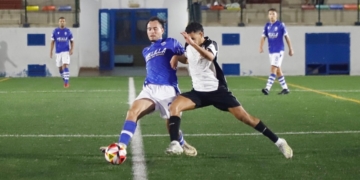 Imagen de uno de los partidos de los melillenses.