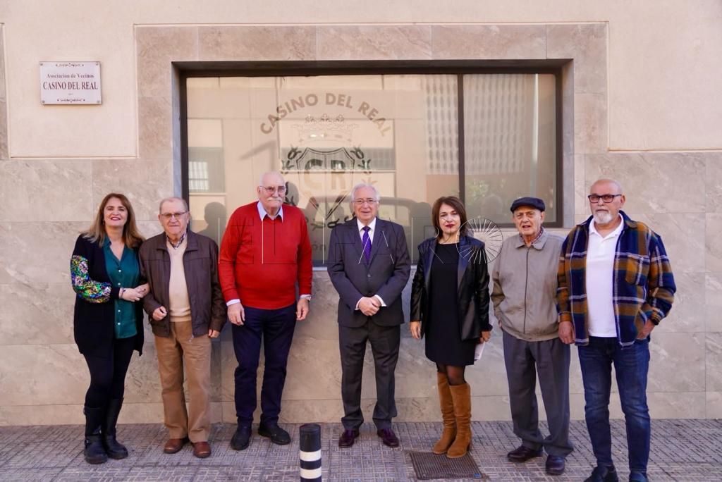 El presidente visita la sede del Casino del Real