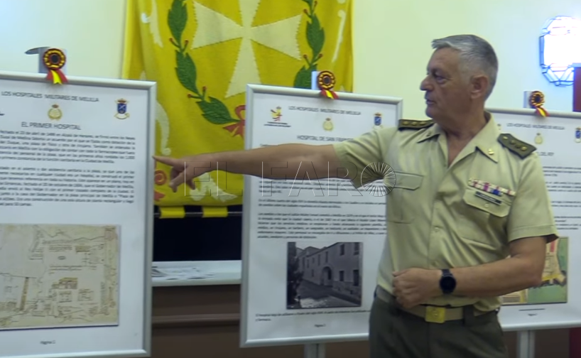 La exposición sobre hospitales militares de Melilla, ahora en el Museo Militar