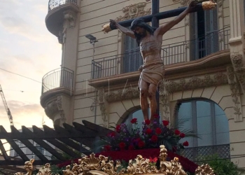 Una fotografía "impresionante" del Cristo de la Paz será el cartel anunciador de la Cofradía de la Soledad