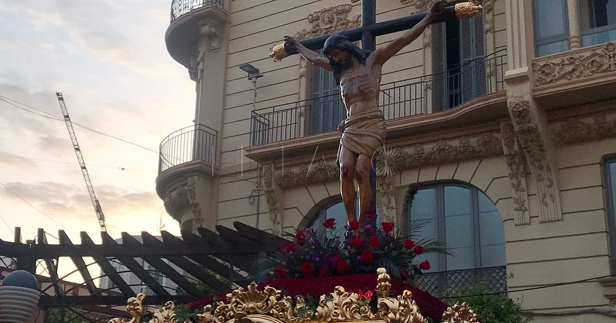 Una fotografía "impresionante" del Cristo de la Paz será el cartel anunciador de la Cofradía de la Soledad