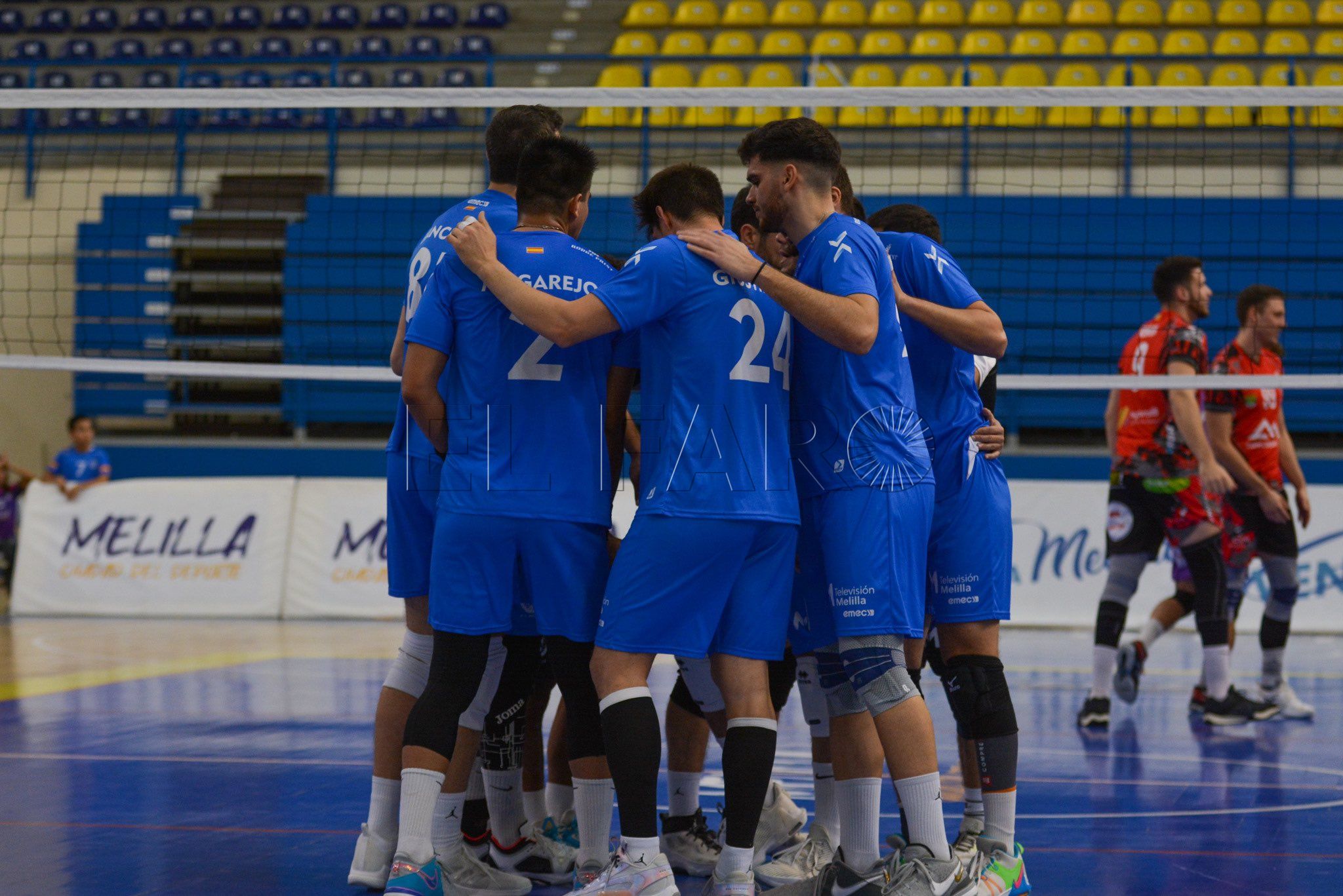 El CV Melilla sufre una dura derrota en la pista del Arenal