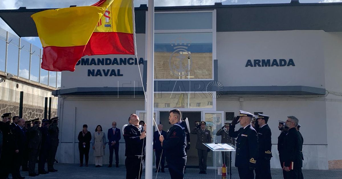 La Comandancia Naval inaugura sus nuevas instalaciones en el puerto