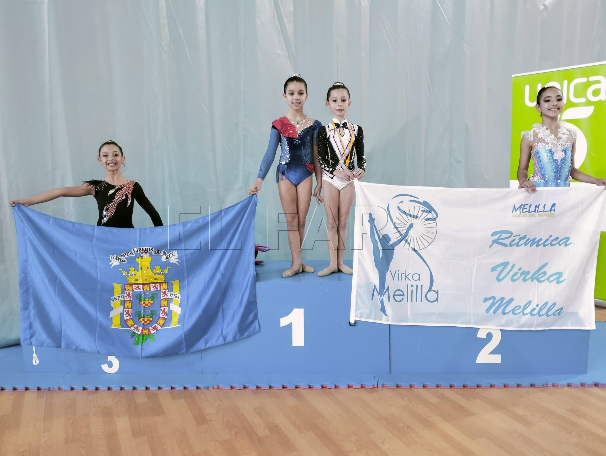 Valentina Bejarano, oro en Almería