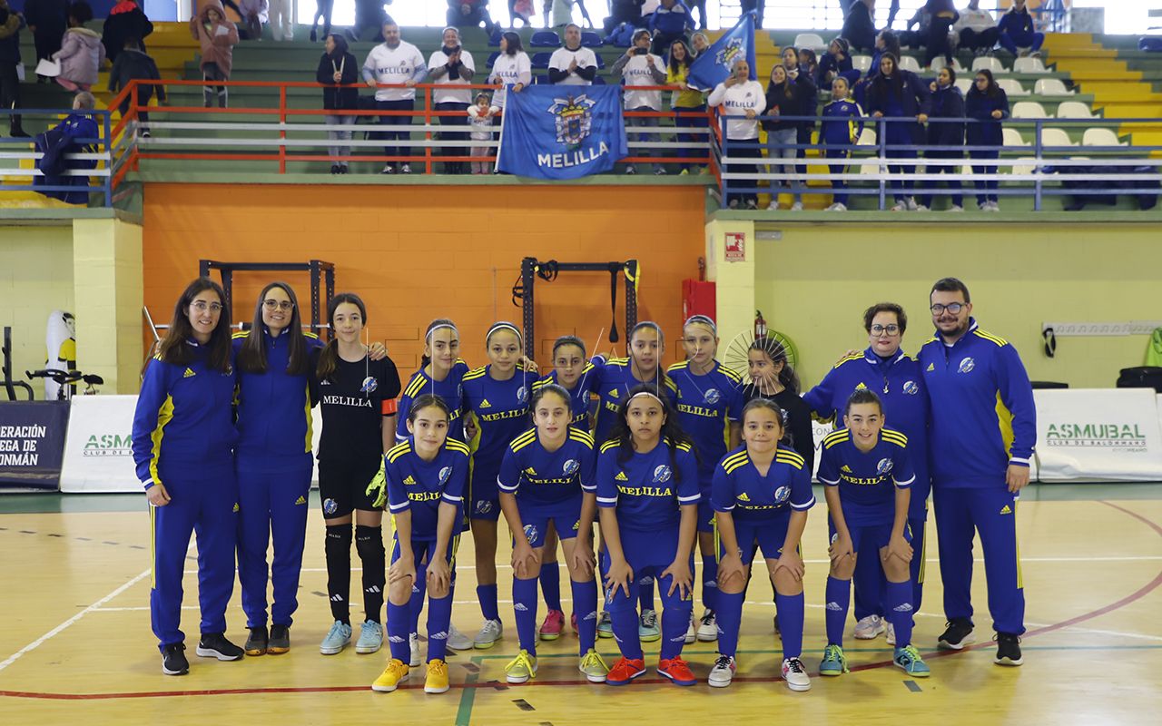 Melilla pierde con una gran imagen ante la Comunidad de Madrid