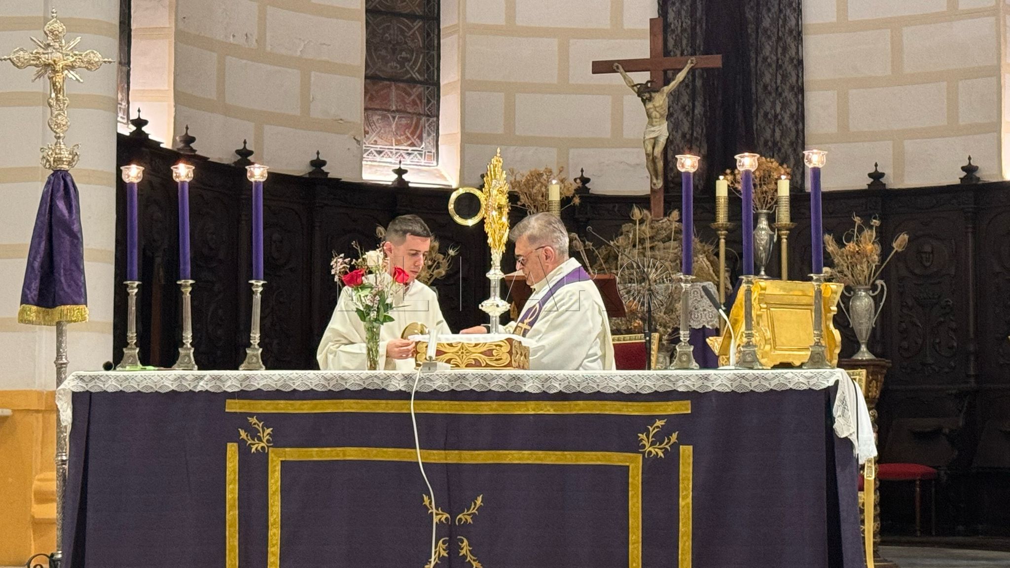 La realidad cristiana participa en un viacrucis celebrado en el Sagrado Corazón