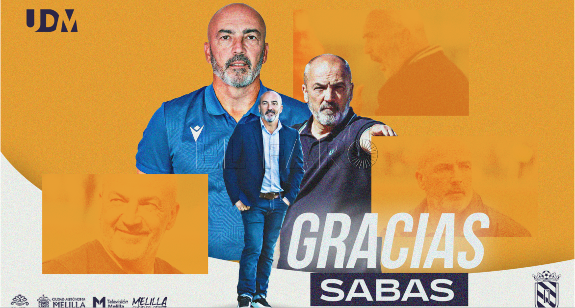 La UD Melilla cesa a su técnico Juan Sabas