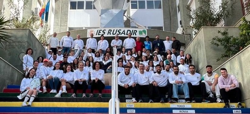 El IES Rusadir celebra una Jornada de Convivencia olímpica