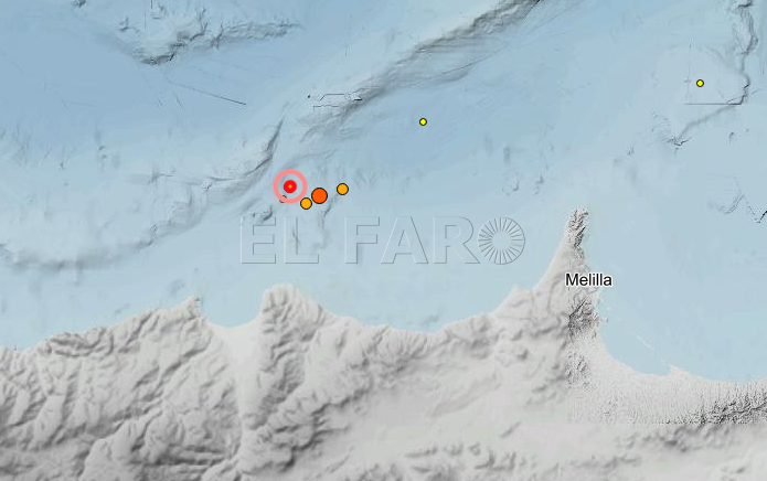 Otro terremoto de 3,5 grados se siente en Melilla