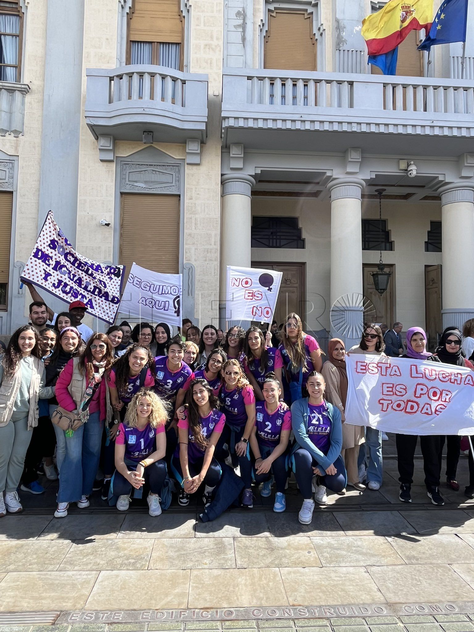 El CV Melilla sigue en la lucha por la segunda plaza y el ascenso