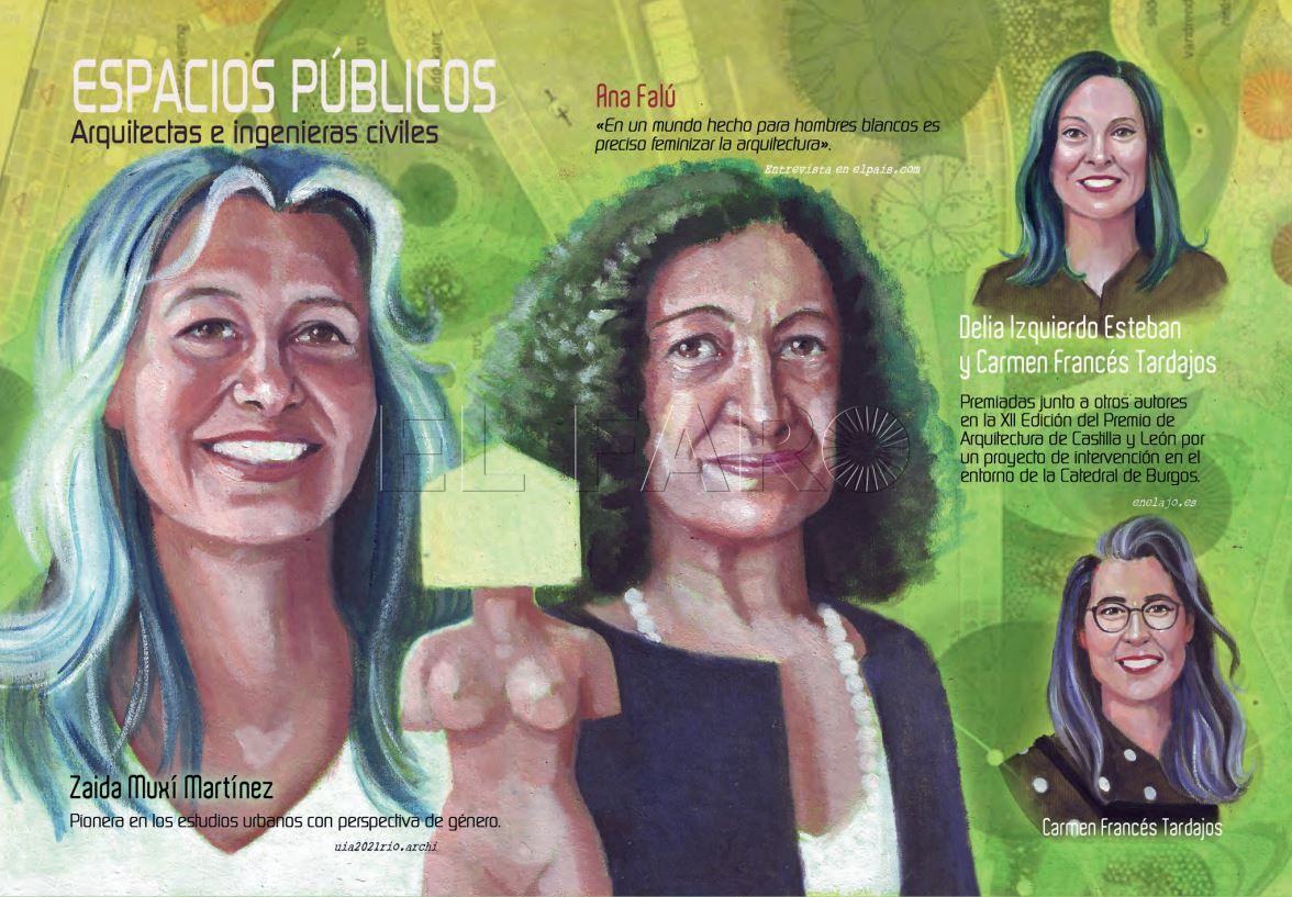 SATE-STEs destaca en marzo a las mujeres arquitectas e ingenieros civiles