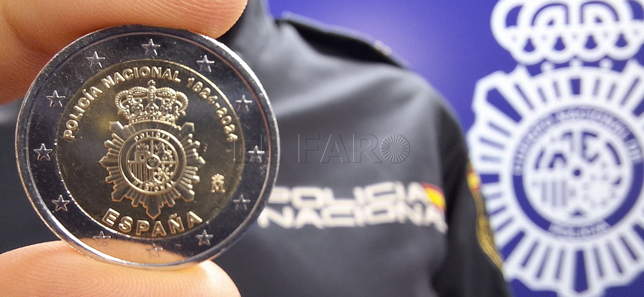 Entra en circulación la moneda de dos euros conmemorativa del 200 aniversario de la Policía Nacional