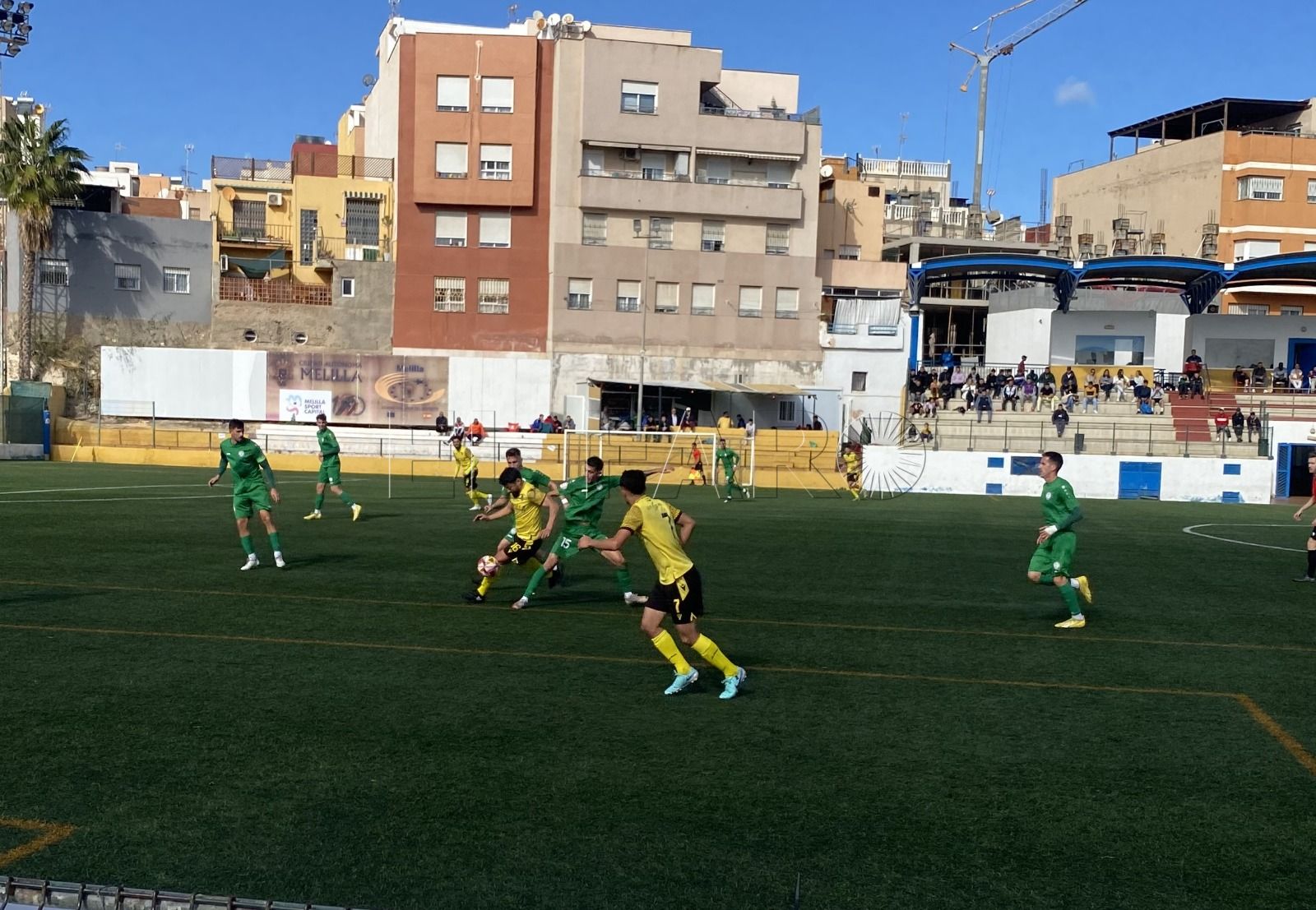 Al Atlético Melilla se le va el empate en tiempo de descuento