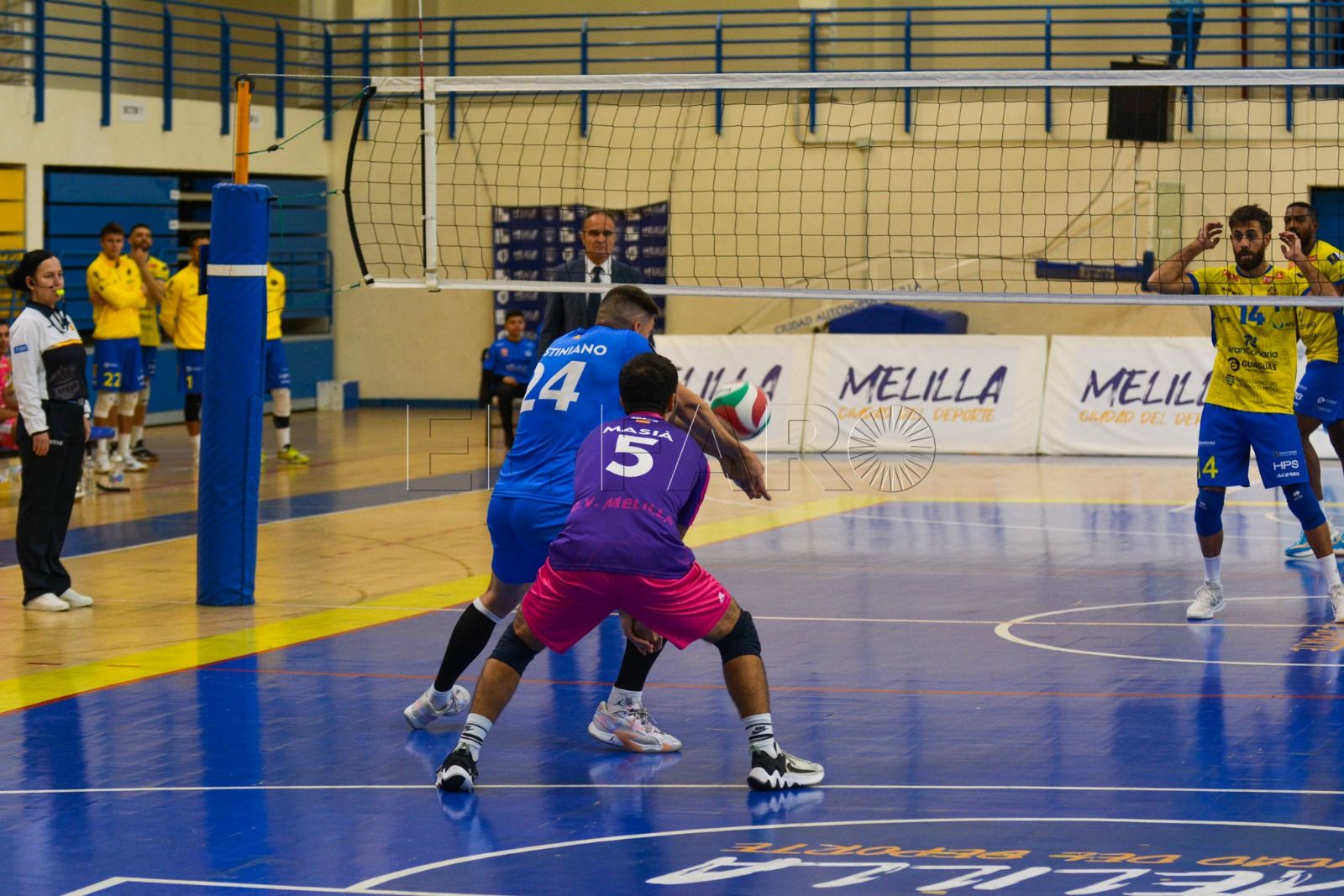 El CV Melilla cae en el quinto set