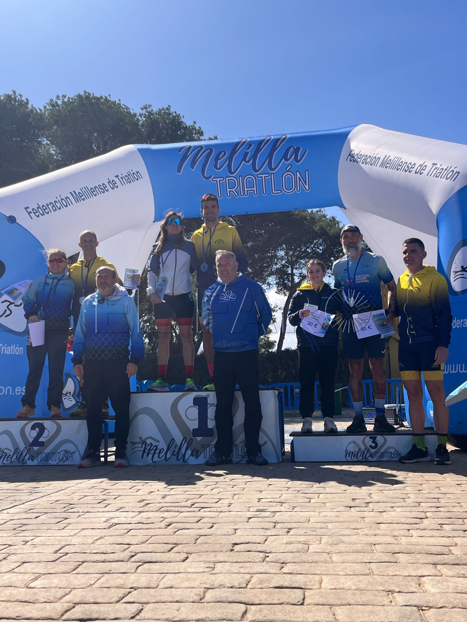 Víctor Zubioca y Montse Miguel fueron los ganadores del XIV Duatlón Ciudad de Melilla