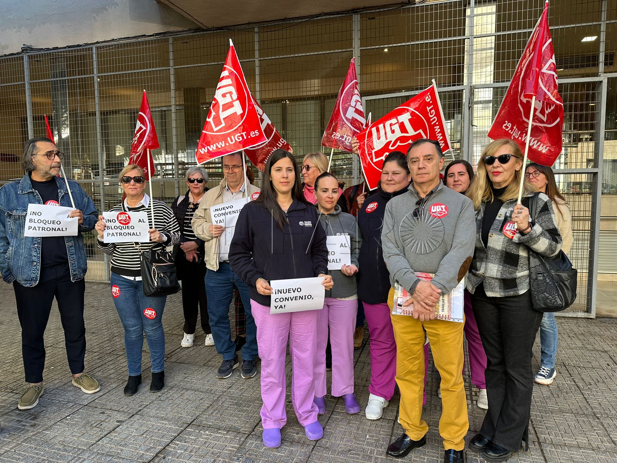 UGT exige mejoras salariales en el nuevo convenio de los trabajadores de los centros de discapacidad